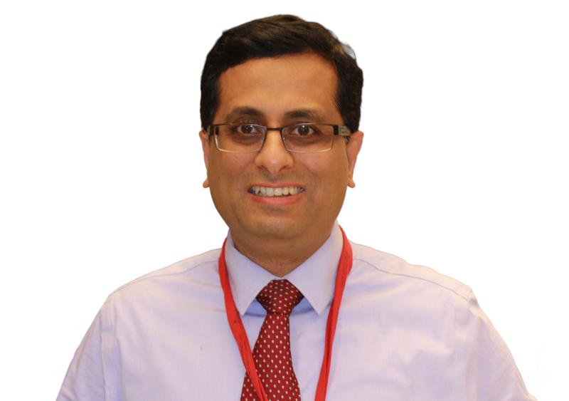 Vivek T. Math headshot