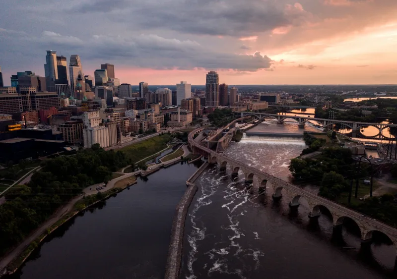 Ariel Minneapolis image
